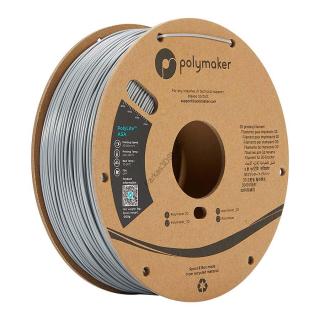 Szürke - PolyMaker PolyLite ASA 1,75mm 1KG