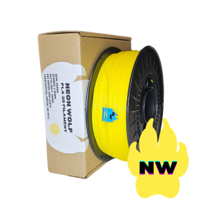 Neon Wolf Sárga PLA 1,75mm 1KG